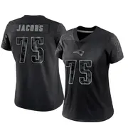 Black Women's Demontrey Jacobs New England Patriots Limited Reflective Jersey