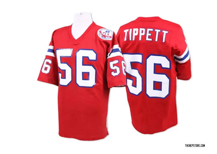 كس ضيق Red Men's Andre Tippett New England Patriots Authentic Throwback Jersey كس ضيق